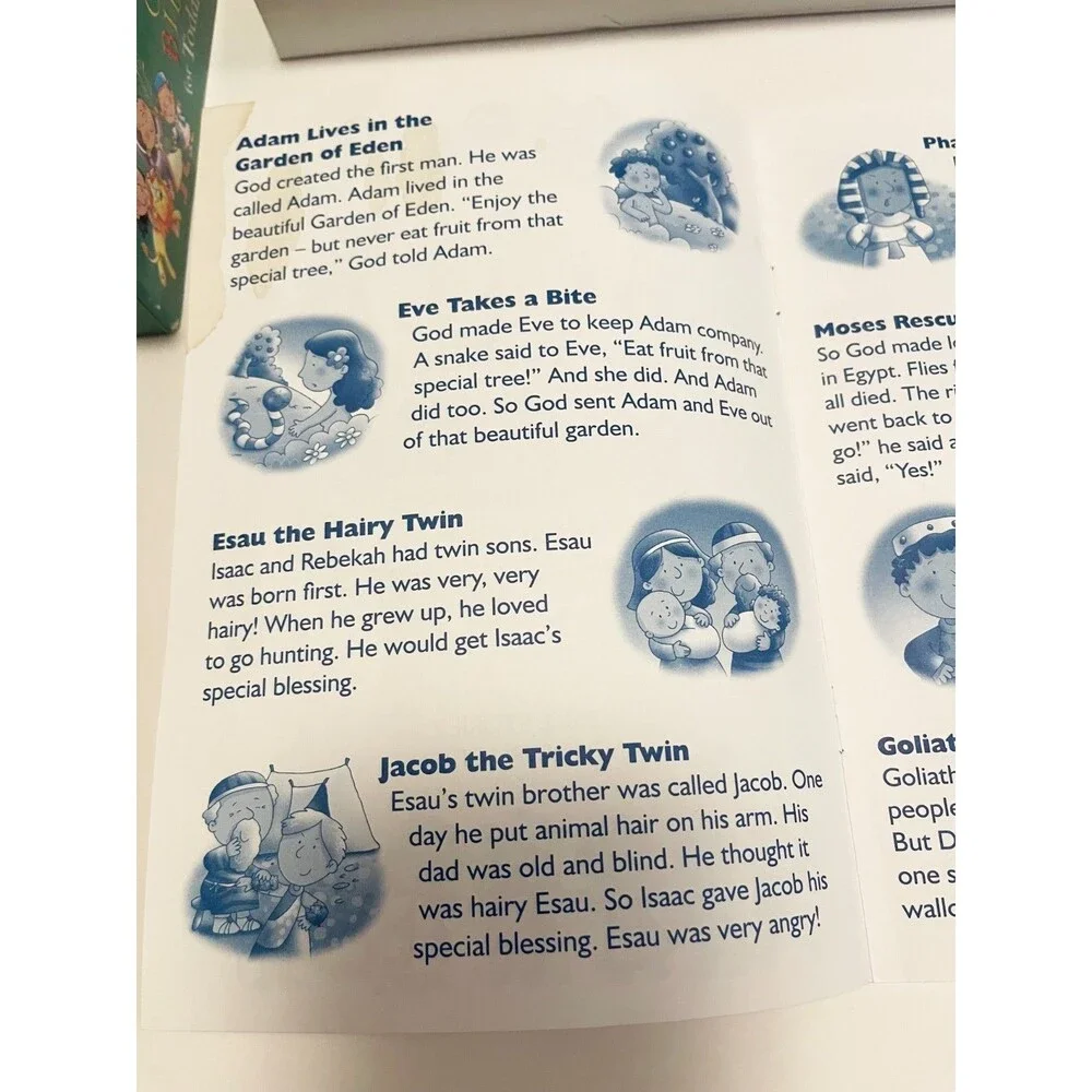 Candle Bible for Toddlers Memory Game 48 Cards Christian Kids Bible Stories 2006